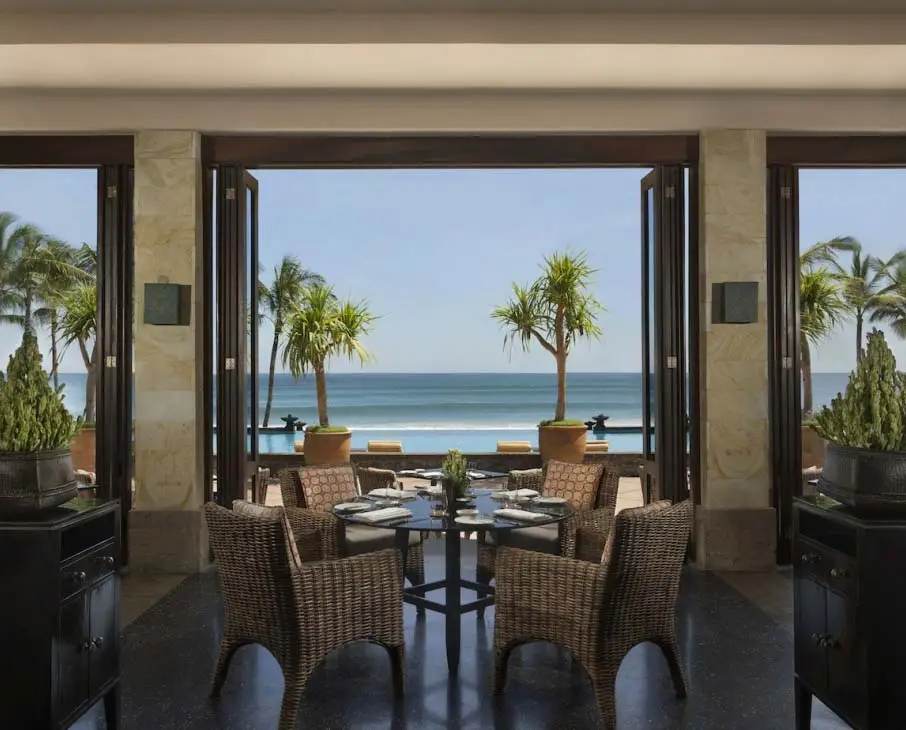 The Legian Hotel restaurant interior